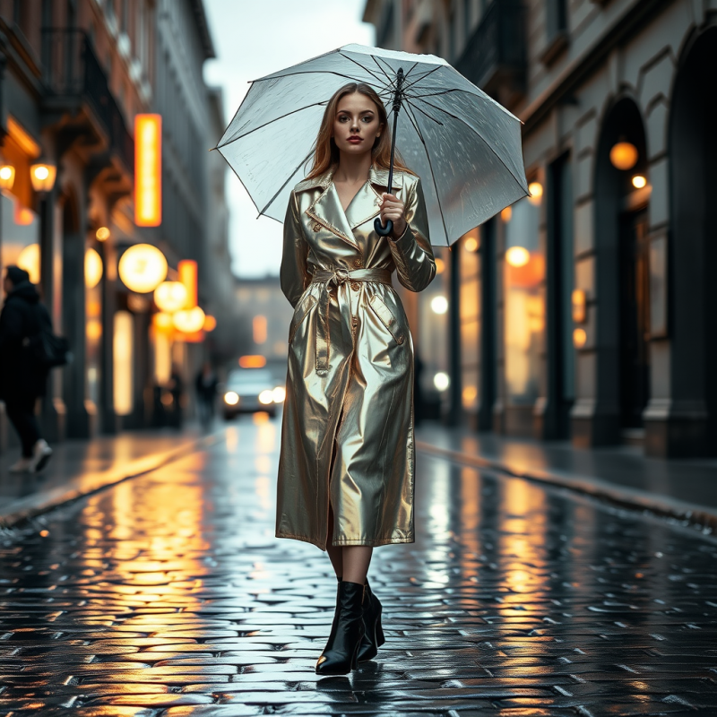 Model in a Translucent