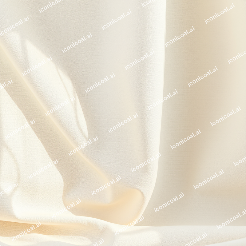 Natural Linen Fabric Texture Cream Neutral Background