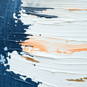 Oil Painting Texture Closeup Showing Brushstroke Details