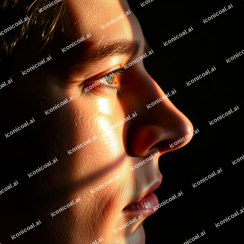 Oxidized Titanium Showing Spectrum Color Bands