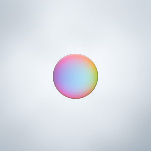 Oxidized Titanium Showing Spectrum Color Bands