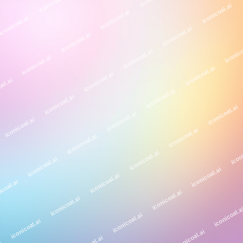 Pastel Rainbow Gradient Soft Colorful Background