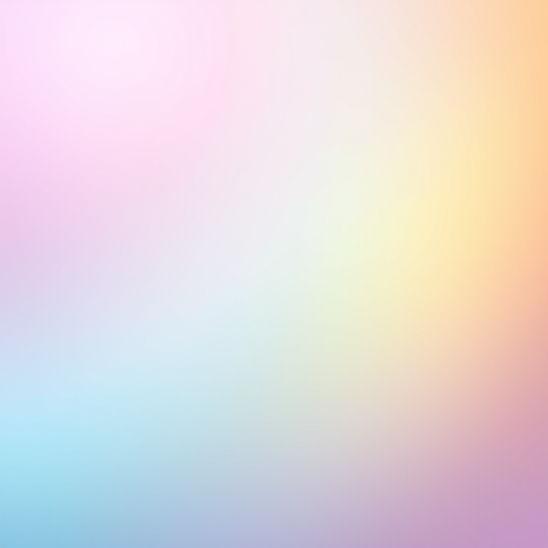 Pastel Rainbow Gradient Soft Colorful Background
