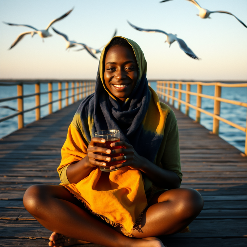 Person with Vitiligo