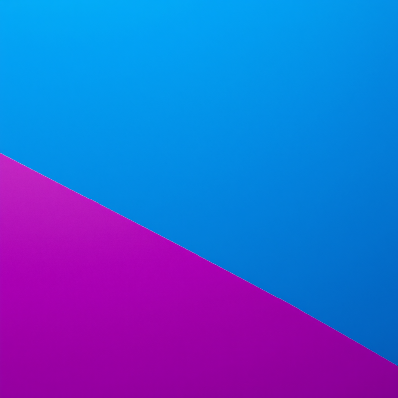 Simple Geometric Shapes on Solid Color Minimal Design