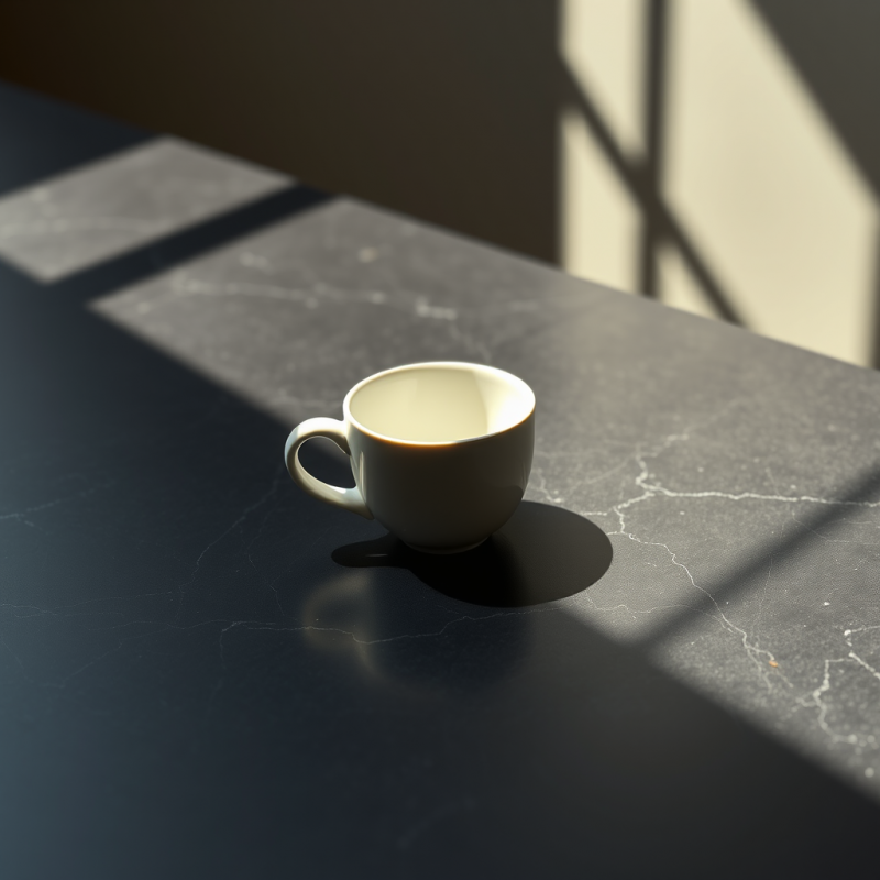 Single Ivory Ceramic Coffee Cup