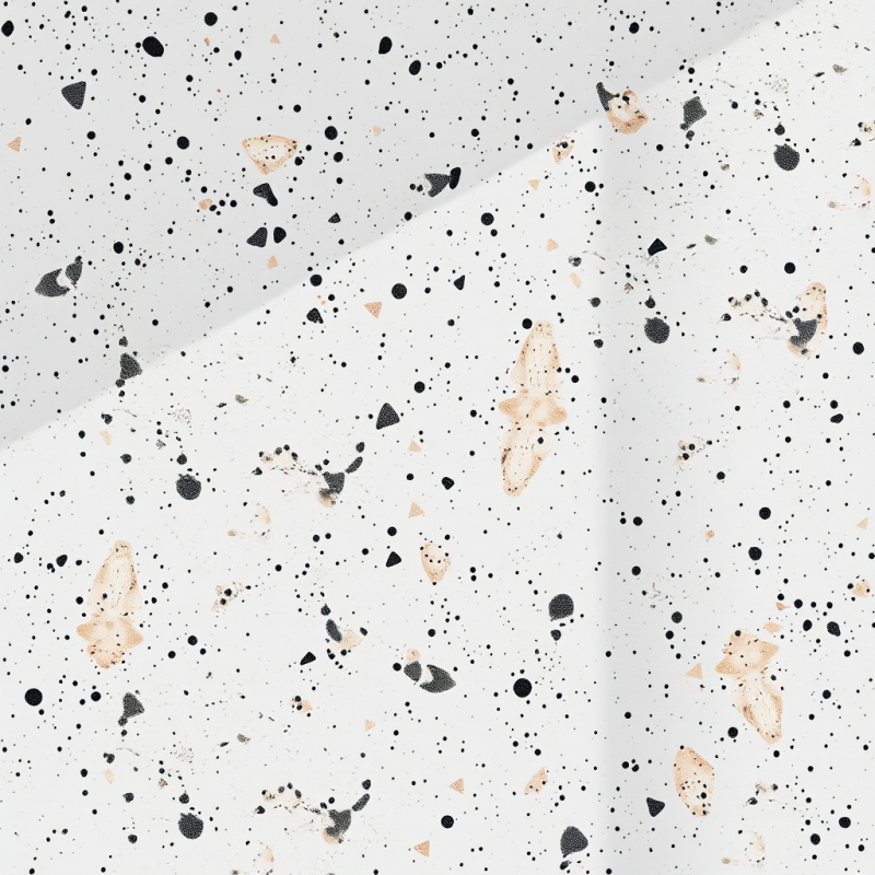 Terrazzo Pattern Surface Modern Trendy Texture Background