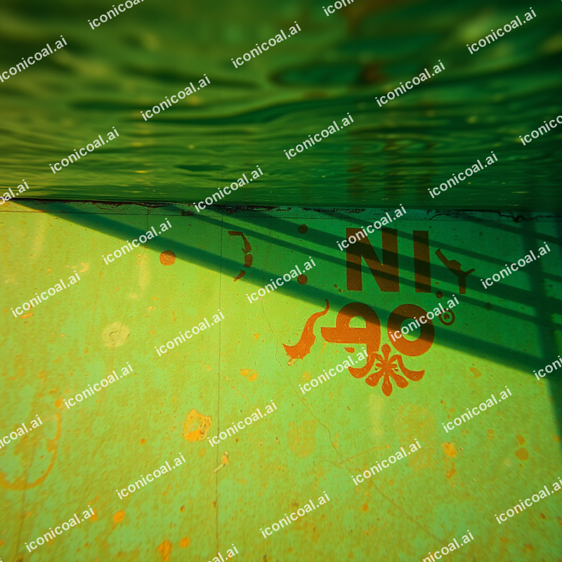 Verdigris Patina Spreading Across Aged Copper Surface