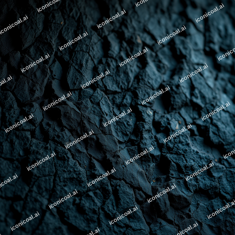 Volcanic Rock Texture With Obsidian Veins