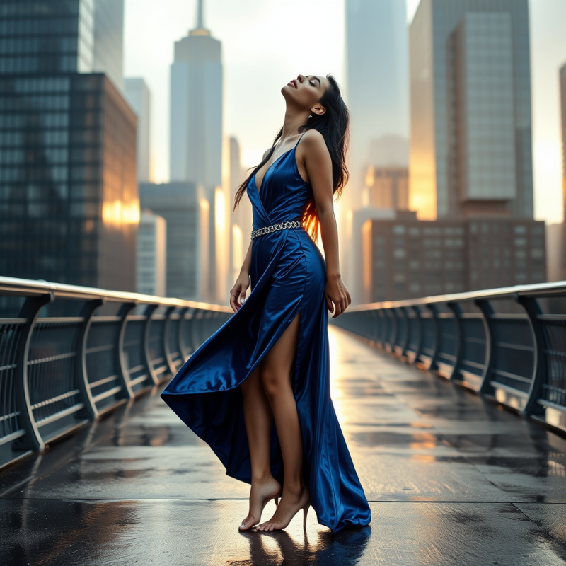 Woman in a Sculptural