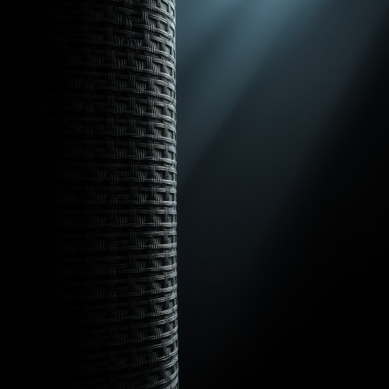 Woven Carbon Fiber Texture in Dramatic Light