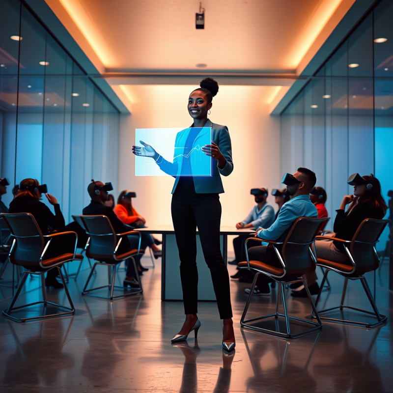 Young African-american Female Ceo