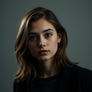 Young Professional Confident Portrait Natural Lighting He...