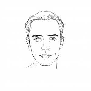Simple Line Drawing Portrait Continuous Line Minimal Art