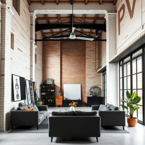 Converted Warehouse Loft With Industrial Charm And Modern...