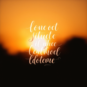 Hand-lettering Calligraphy Artwork Inspirational Quote De...